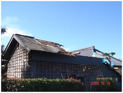 Vulnerability of Roof and Building Walls Under a Translating Tornado Like Vortex